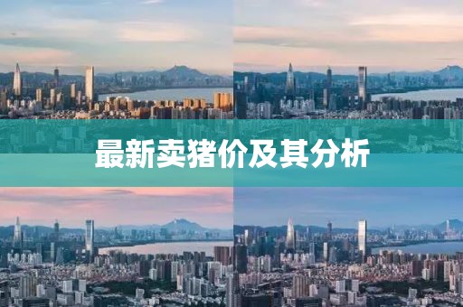 最新卖猪价及其分析