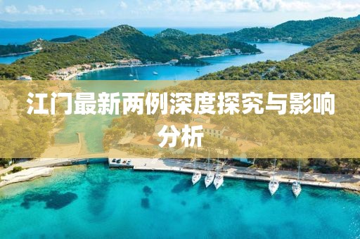江门最新两例深度探究与影响分析