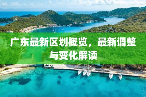 广东最新区划概览，最新调整与变化解读