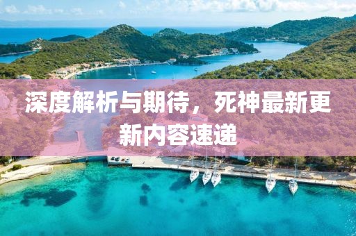 深度解析与期待，死神最新更新内容速递