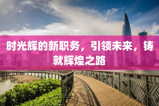 时光辉的新职务，引领未来，铸就辉煌之路