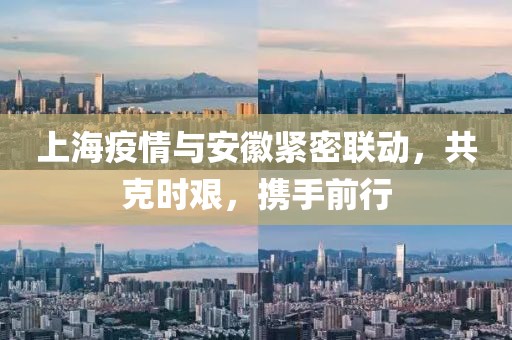 上海疫情与安徽紧密联动，共克时艰，携手前行