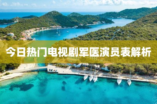 今日热门电视剧军医演员表解析