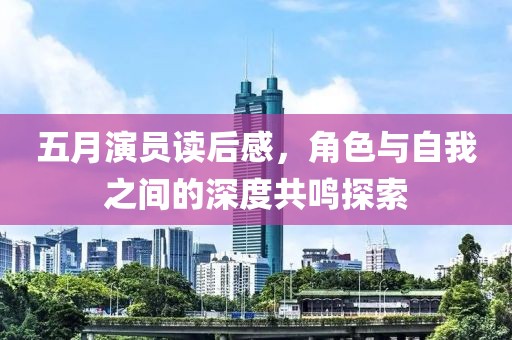 五月演员读后感，角色与自我之间的深度共鸣探索