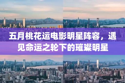 五月桃花运电影明星阵容，遇见命运之轮下的璀璨明星