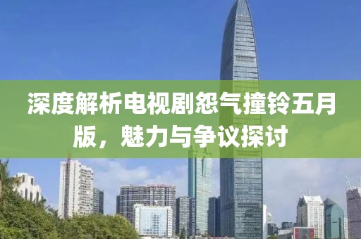 深度解析电视剧怨气撞铃五月版，魅力与争议探讨