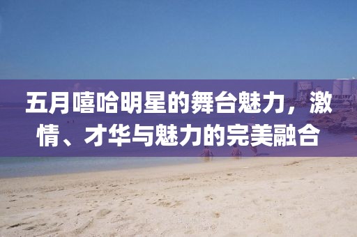五月嘻哈明星的舞台魅力，激情、才华与魅力的完美融合